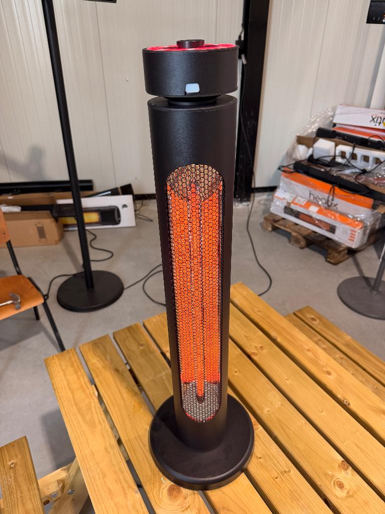 Nieuwe elektrische heater / terrasverwarmer – staand model, Elektrisch, Vloer, Nieuw, Ophalen of Verzenden