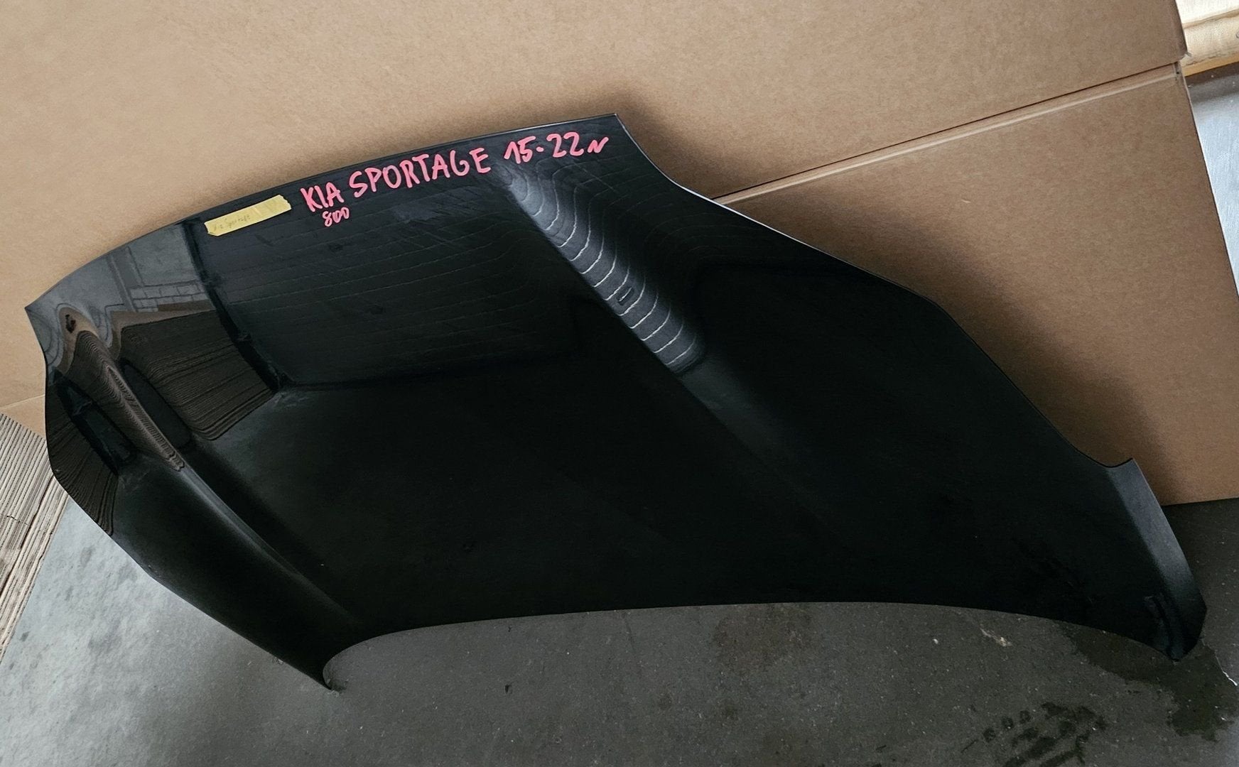 Motorkap Kia Sportage Origineel Motorkap bj.2015-2022 Zwart, Ophalen, Gebruikt, -, Voor