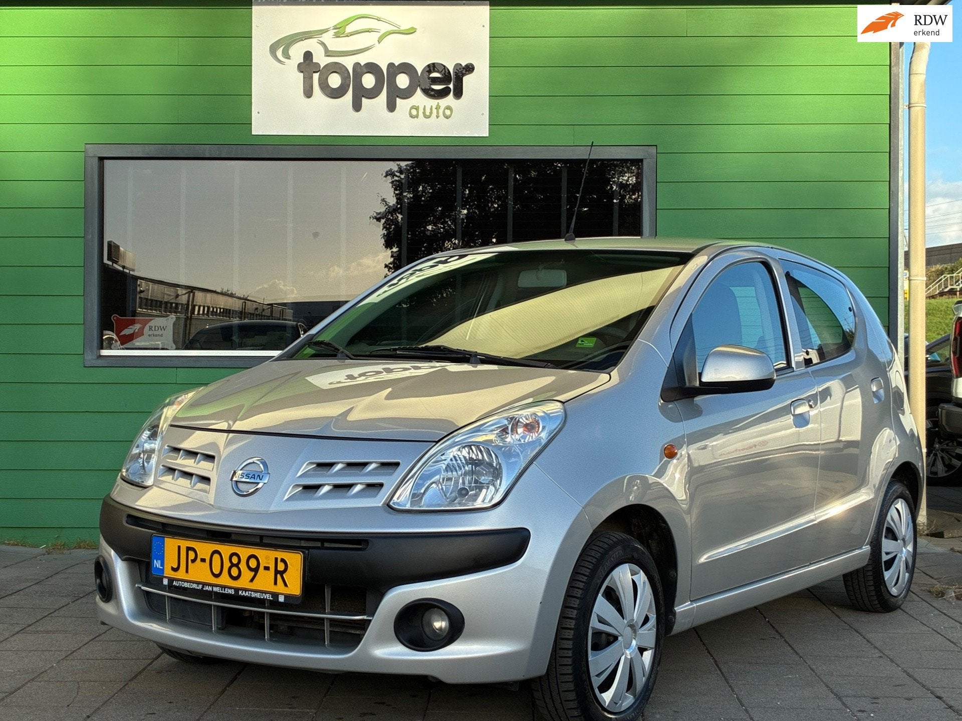 Nissan Pixo 1.0|Airco|Elektr.ramen|Nieuwe APK|5-Deurs|, Auto's, Voorwielaandrijving, Euro 5, Gebruikt, 200 kg