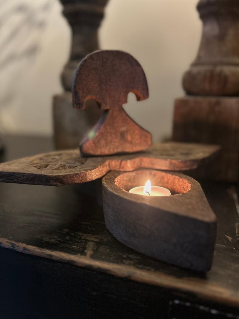 Oude spicebox India oosters sober sleets, Antiek en Kunst, Ophalen of Verzenden