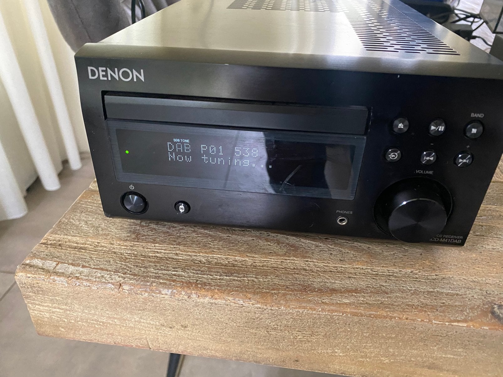 Denon RCD M41 DAB met Bluetooth en DAB plus, Gebruikt, Denon, Ophalen of Verzenden, 120 watt of meer