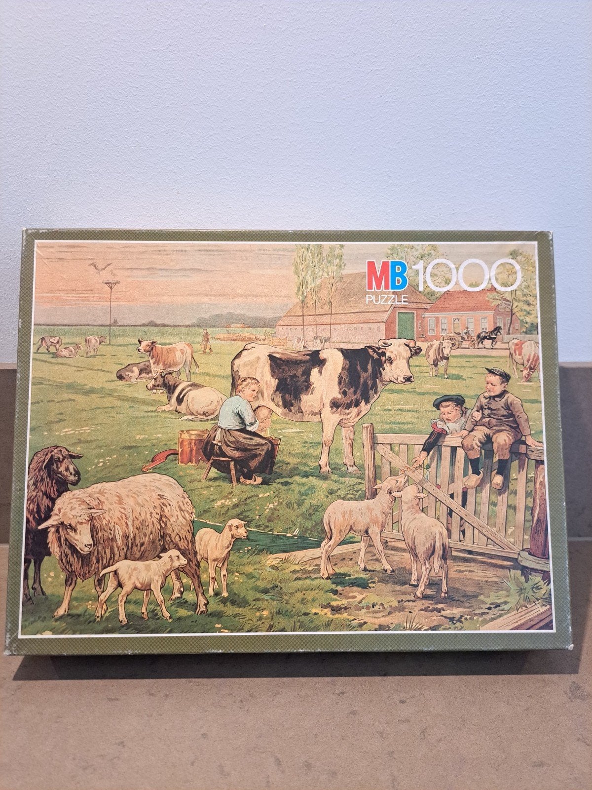 MB Puzzel 1000 stuks, Ophalen of Verzenden, 500 t/m 1500 stukjes, Zo goed als nieuw