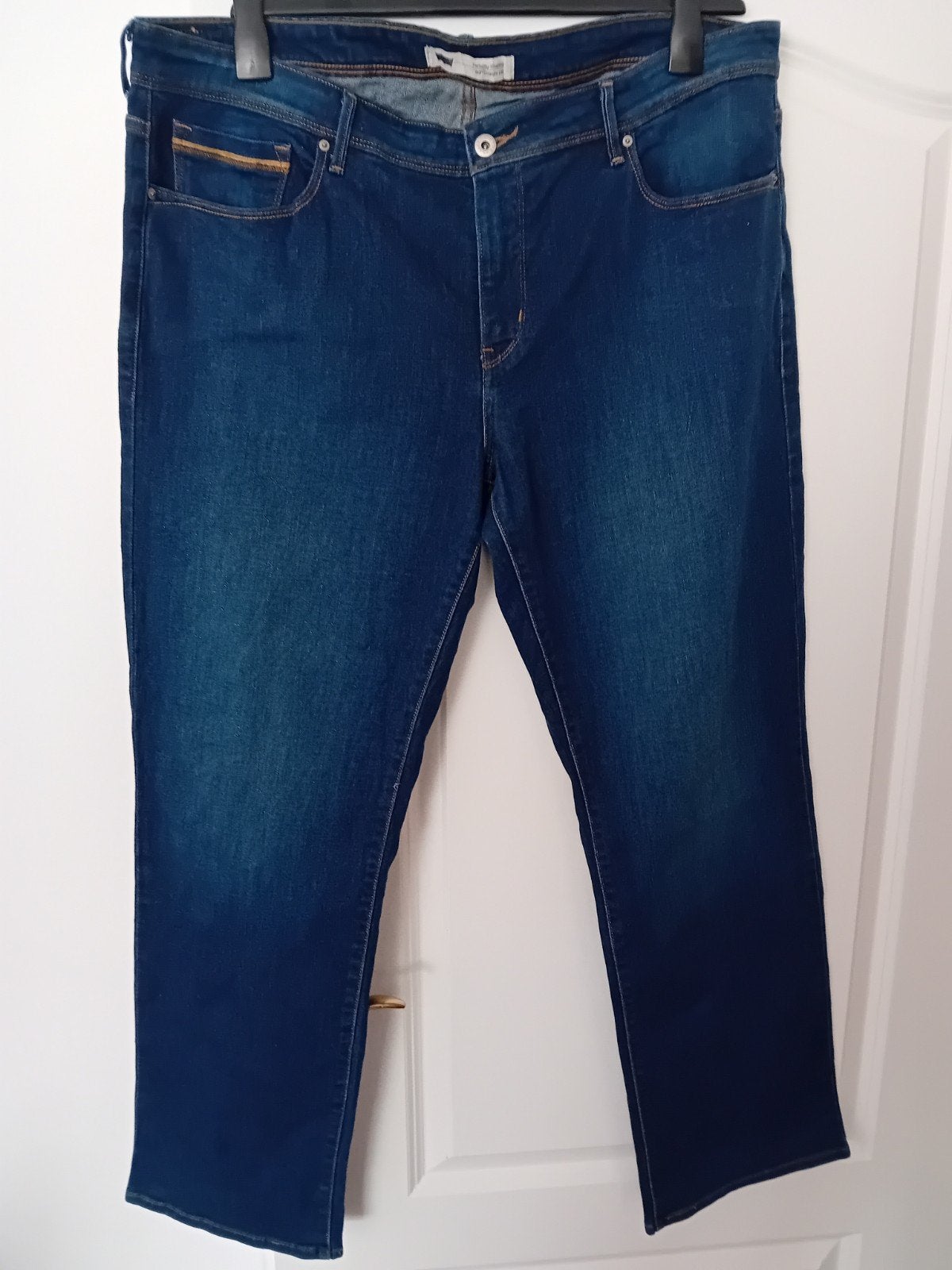 Levi's Perfectly Shaping 502 Straight Leg Jeans W36 L32, Ophalen of Verzenden, Zo goed als nieuw, Blauw, W30 - W32 (confectie 38/40)
