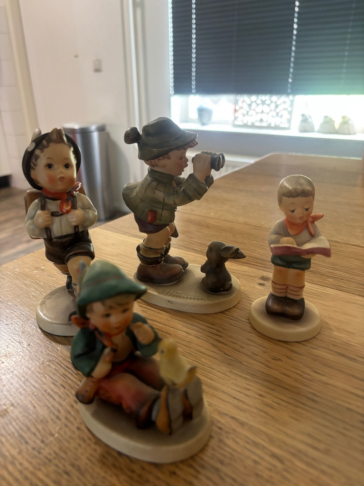 Vintage Goebel Hummel beeldjes - Set van 4, Ophalen, Zo goed als nieuw, Hummel