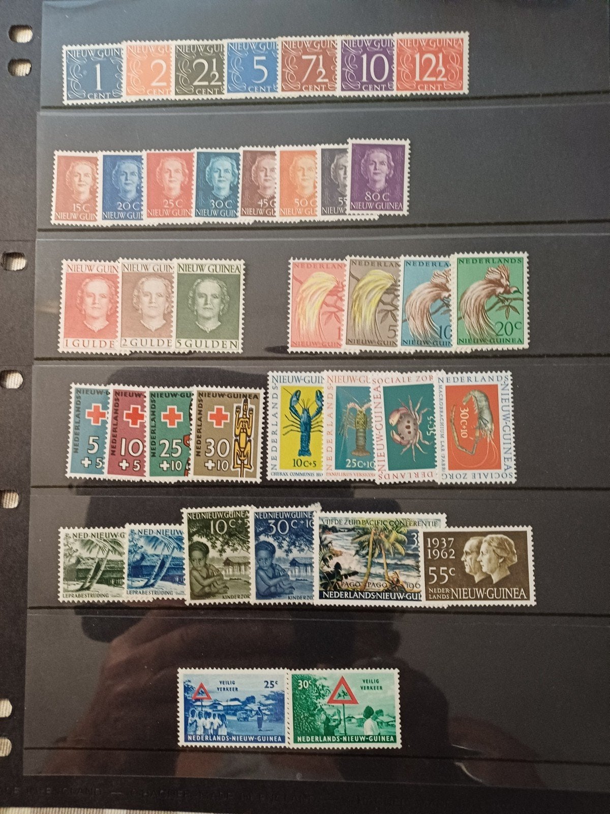 NEDERLAND NIEUW GUINEA restant postfris  / ongebruikt  hoge, Ophalen of Verzenden