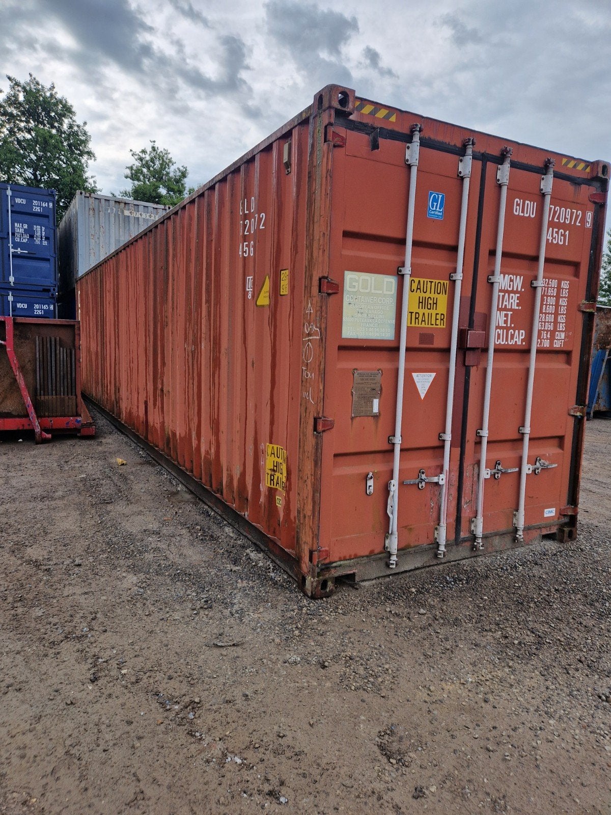 Gebruikte 40ft High Cube Container - Wind- en Waterdicht, Ophalen of Verzenden