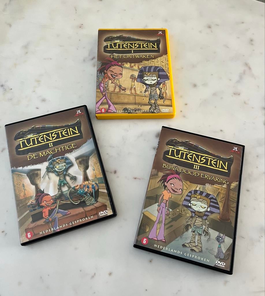 Tutenstein DVD's - Jetix Fox Kids, Cd's en Dvd's, Ophalen, Avontuur, Gebruikt, Alle leeftijden