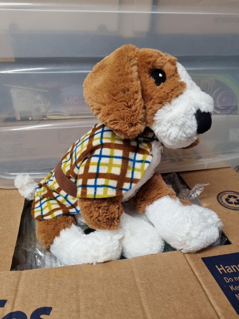 Ikea Beagle  knuffel hond nr 9, Ophalen of Verzenden, Zo goed als nieuw, Hond