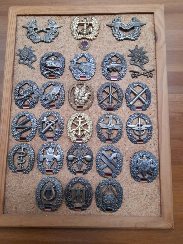 Diverse insignes, Verzamelen, Militaria | Algemeen, Landmacht, Embleem of Badge, Duitsland, Ophalen of Verzenden