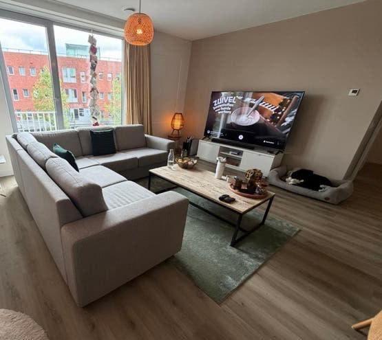 Grote comfortabele hoekbank - Grijs