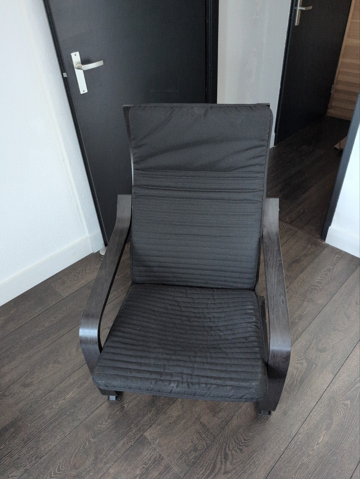 IKEA stoel, zo goed als nieuw, Ophalen, Zwart, Zo goed als nieuw, Stof