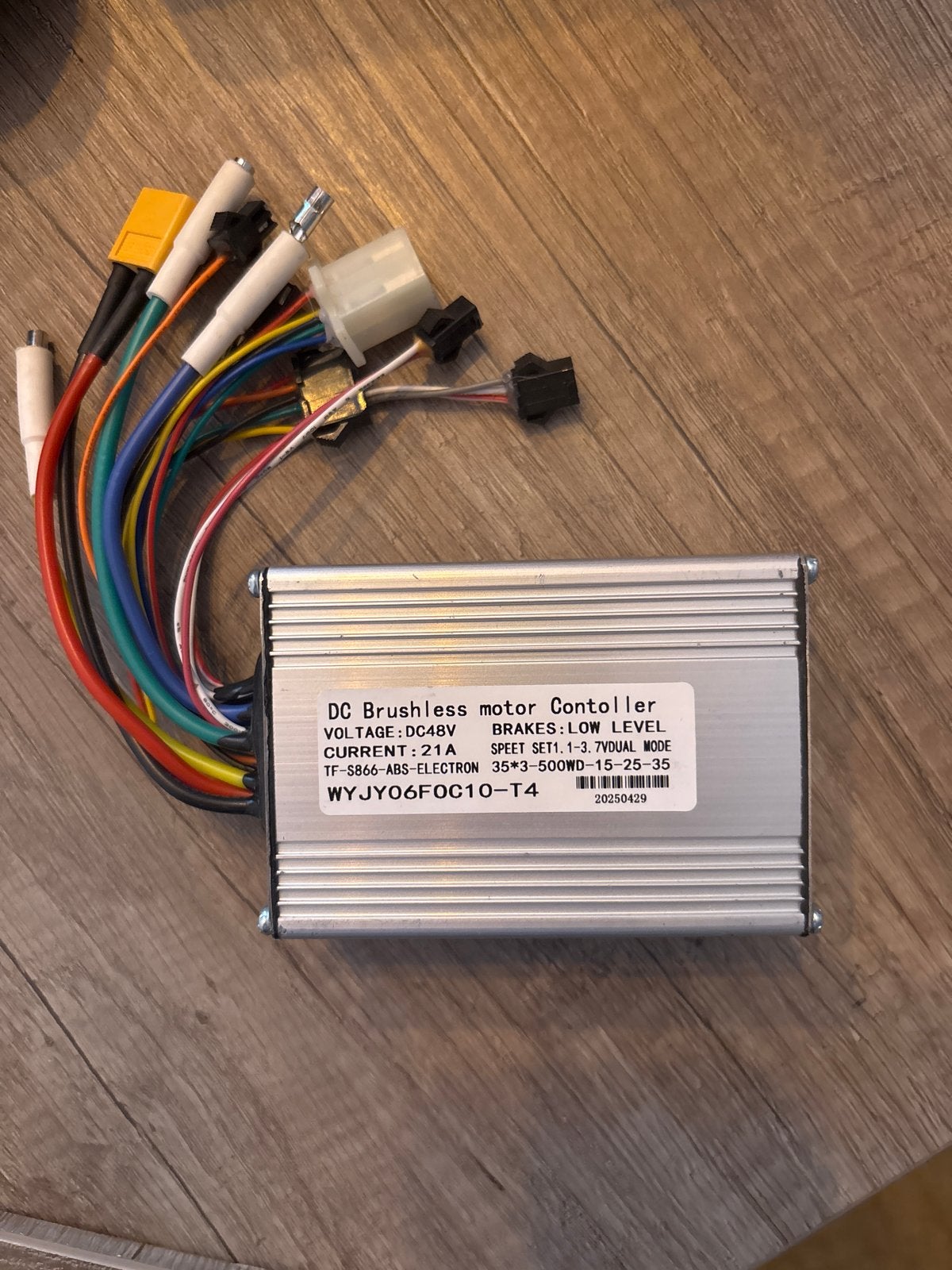 48V Borstelloze DC-motorcontroller voor E-step/Fatbike, Ophalen of Verzenden, Nieuw, Elektrische fiets, Overige typen