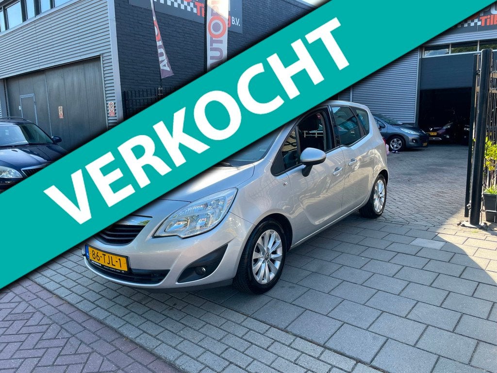 Opel Meriva 1.4 Turbo Anniversary Edition 1e Eigenaar! Airco, Auto's, Opel, Bedrijf, Te koop, Meriva, ABS, Airbags, Airconditioning