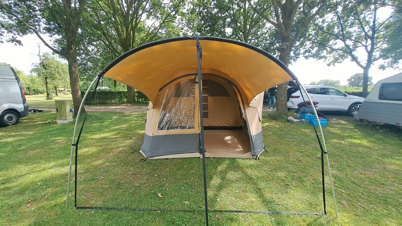 Mooie Bardani Royal Prestige 310 RSC Familietent, Caravans en Kamperen, Tenten, Ophalen, Zo goed als nieuw, Tot en met 4