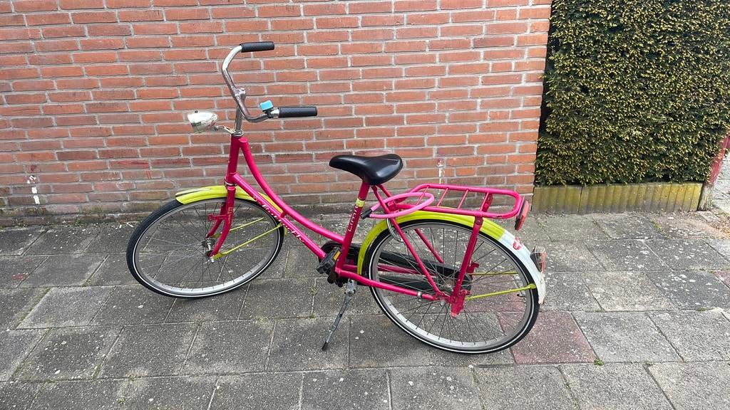 Meisjesfiets, Ophalen, Terugtraprem, Versnellingen, Gebruikt