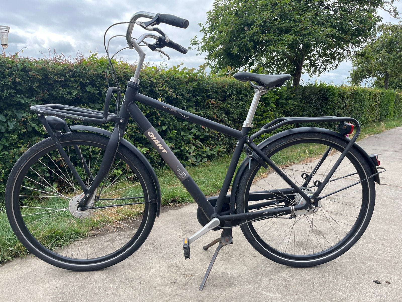 Giant Triple X Herenfiets - Gebruikt, Goede Staat, Fietsen en Brommers, Fietsen | Heren | Herenfietsen, Ophalen, Gebruikt, Giant
