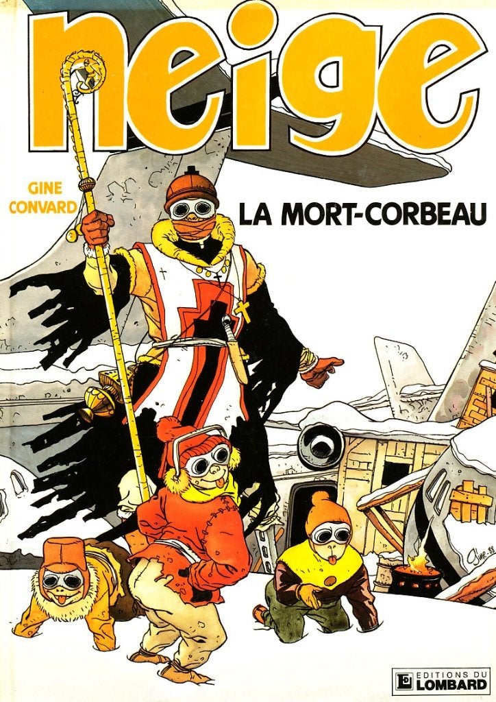 Neige - La Mort Corbeau - Gine Convard - Frans - Francais, Gelezen, Gine Convard, Verzenden, Eén stripboek