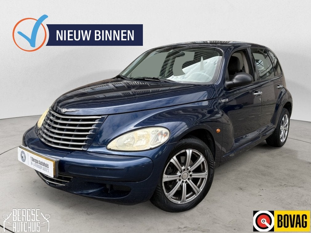 Chrysler PT Cruiser 2.0 16V Classic Airco Lmv Nap (bj 2002), Gebruikt, 142 pk, 4 cilinders, Blauw