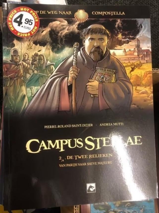 De twee relieken campus stellae n1, Eén stripboek, Ophalen of Verzenden, Zo goed als nieuw