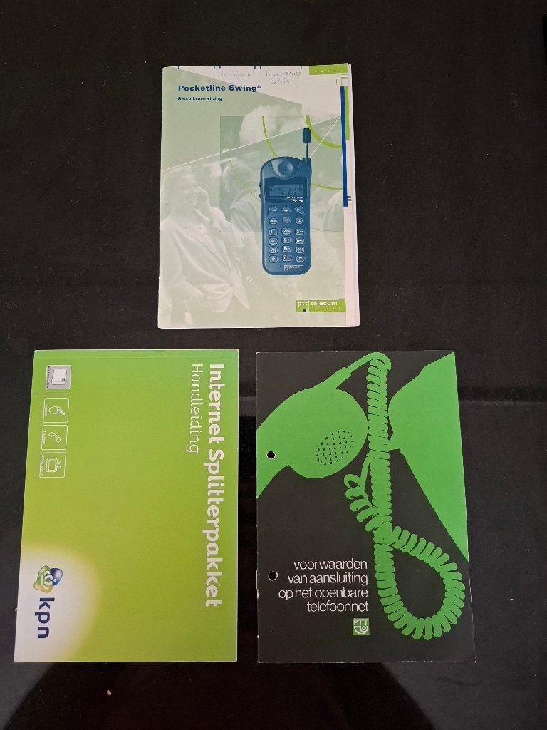 Vintage boekjes KPN / Tiptel /Siemens, Ophalen of Verzenden, Gebruikt