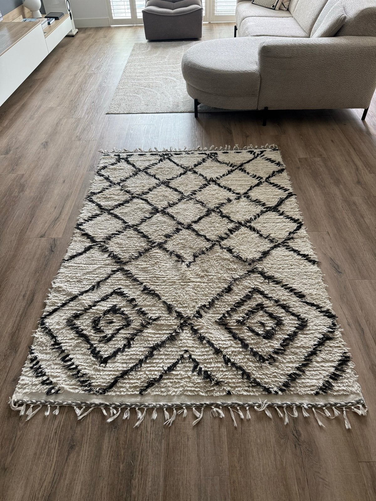 Vloerkleed House Doctor 140x200 cm - Zo goed als nieuw, Huis en Inrichting, Stoffering | Tapijten en Kleden, Ophalen, 100 tot 150 cm