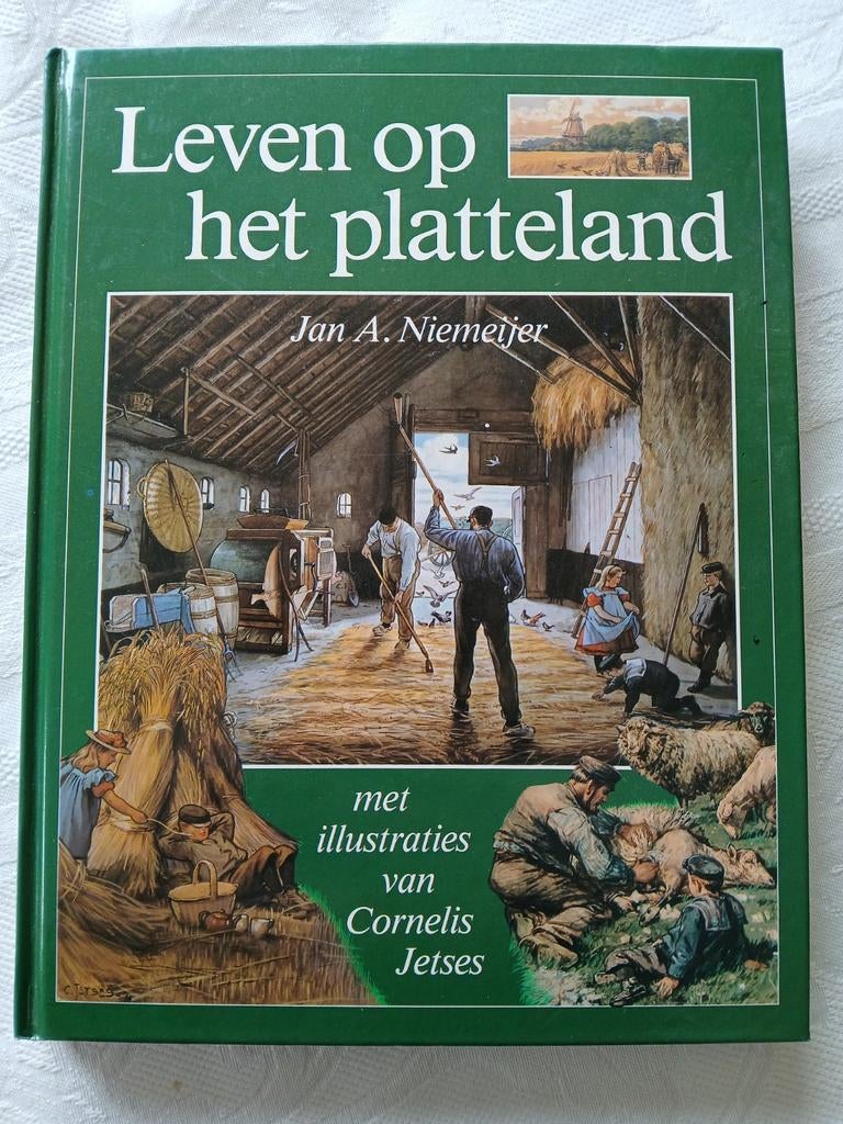 Leven op het platteland. Cornelis Jetses en Jan A.Niemeyer, Jan A. Niemeijer en Cornelis Jetses, 19e eeuw, Ophalen of Verzenden