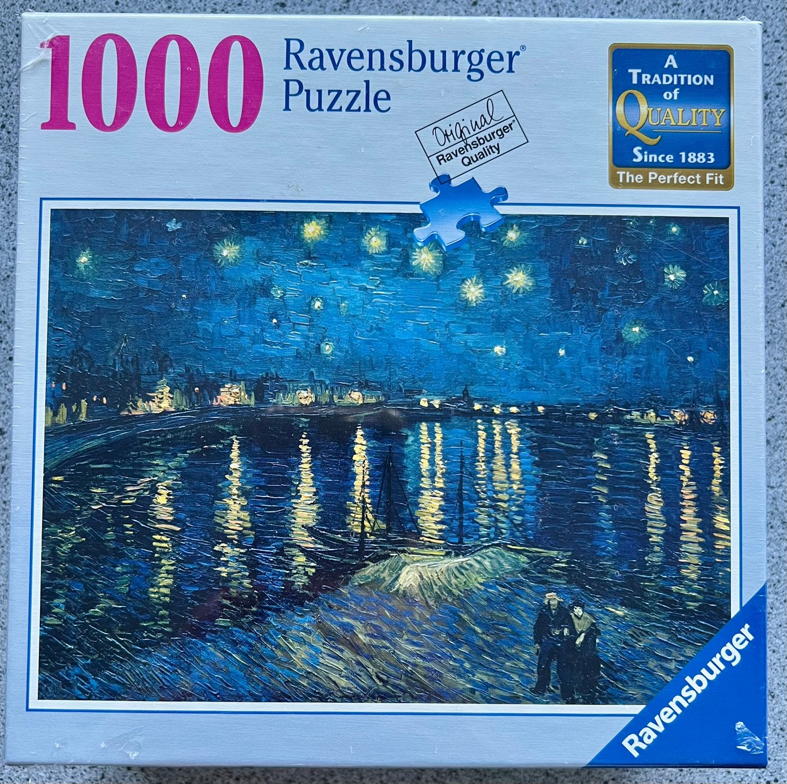 Puzzel Van Gogh “Starry Night over the Rhone” 1000 st. NIEUW, Ophalen of Verzenden, 500 t/m 1500 stukjes, Nieuw, Legpuzzel