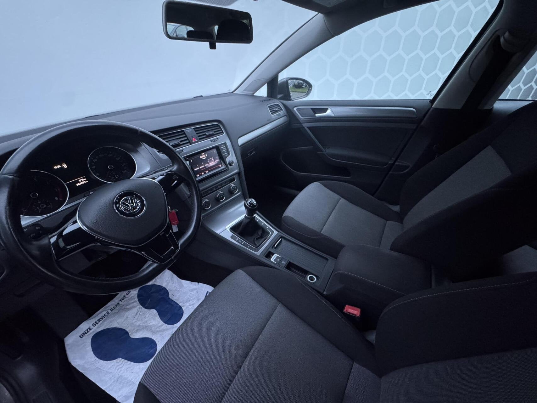 Volkswagen Golf Variant 1.2 TSI Comfortline Airco Trekhaak, Auto's, Voorwielaandrijving, Stof, Gebruikt, Zwart