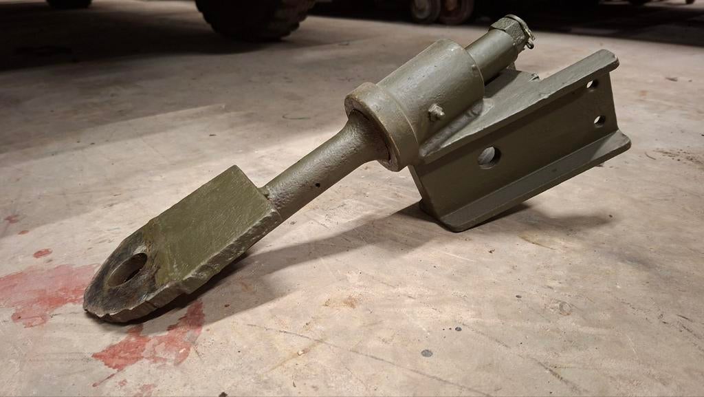Trekhaak voor legeraanhanger/trailer, RAL 6014, gesmeerd, Ophalen of Verzenden