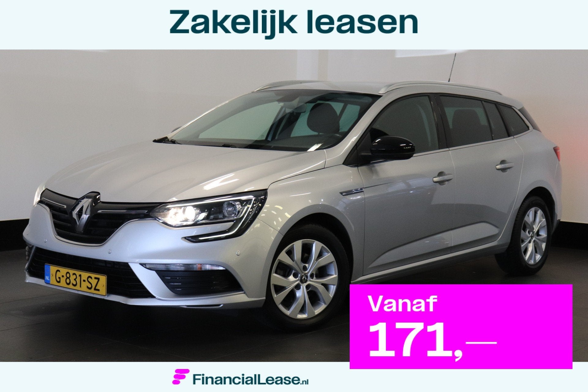 Renault Mégane Estate 1.3 TCe Limited NL-Auto Airco | Navi, Voorwielaandrijving, Stof, Gebruikt, 4 cilinders