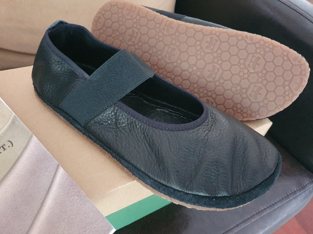 Barefoot Schoenen Kleur Zwart Eco Leer maat 37. Nieuw!, Zwart, Overige typen, Nieuw, Ophalen of Verzenden