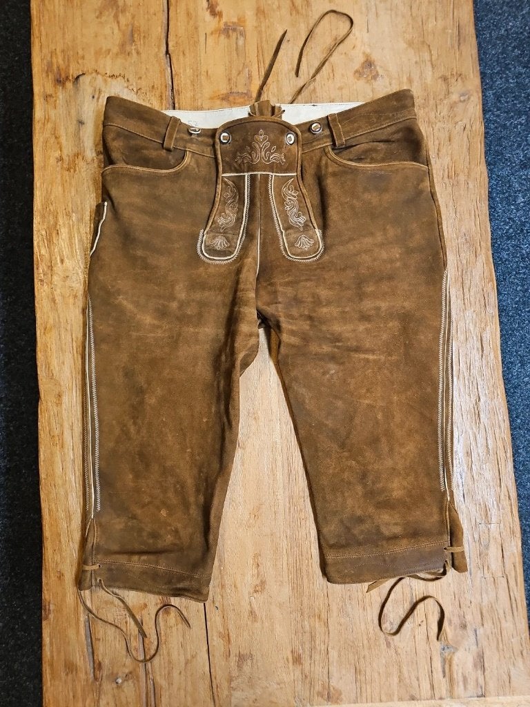 Grote maat heren lederhosen, Kleding | Heren, Bruin, Djt@dejuistetoon.eu, Overige maten, Ophalen of Verzenden