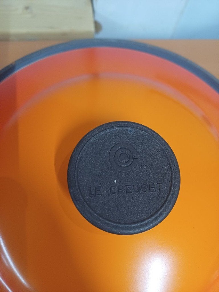 Le Creuset pan 24 cm Als Nieuw, Huis en Inrichting, Keuken | Potten en Pannen, -, Ophalen of Verzenden, Zo goed als nieuw, -