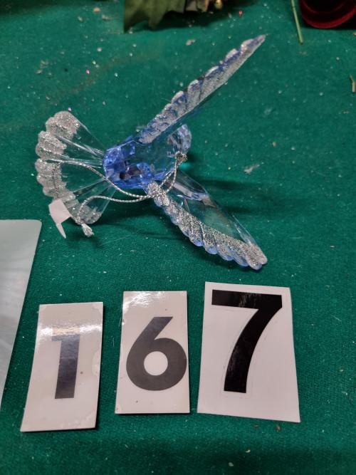 kerstboom vogel blauw zilver, Ophalen of Verzenden, 'T Olde Gre-j, Info@toldegrej.nl, Endepoelstraat 20f Didam