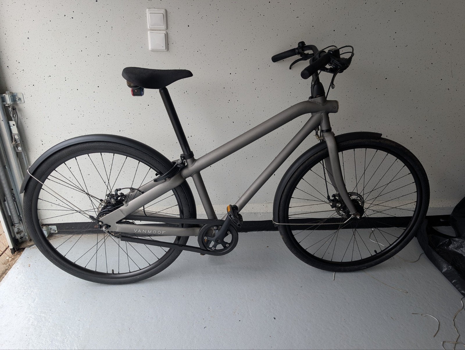 Zeer mooie VanMoof nr. 6 met een premium Alfine, Versnellingen, 56 cm of meer, Zo goed als nieuw, Schijfrem