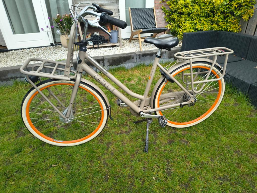 Gazelle Heavy Duty Transportfiets D54, Fietsen en Brommers, Fietsen | Dames | Damesfietsen, Ophalen, 53 tot 56 cm, Versnellingen