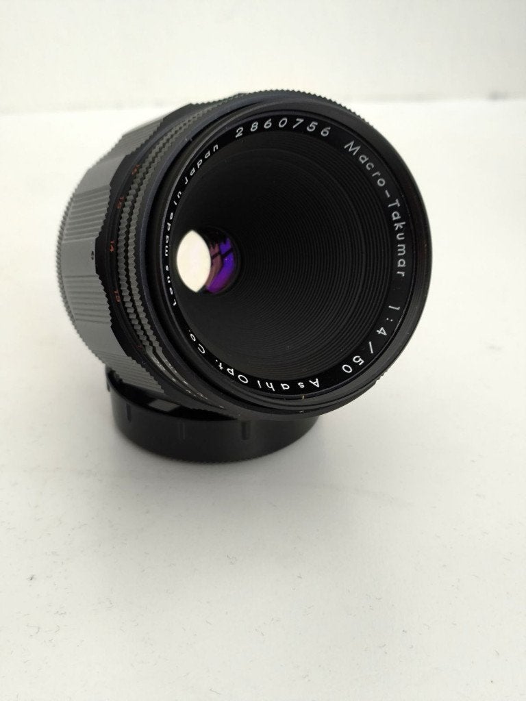 Mooie Macro Takumar 50mm f4 preset lens 1:1, M42, Audio, Tv en Foto, Fotografie | Lenzen en Objectieven, Ophalen, Zo goed als nieuw
