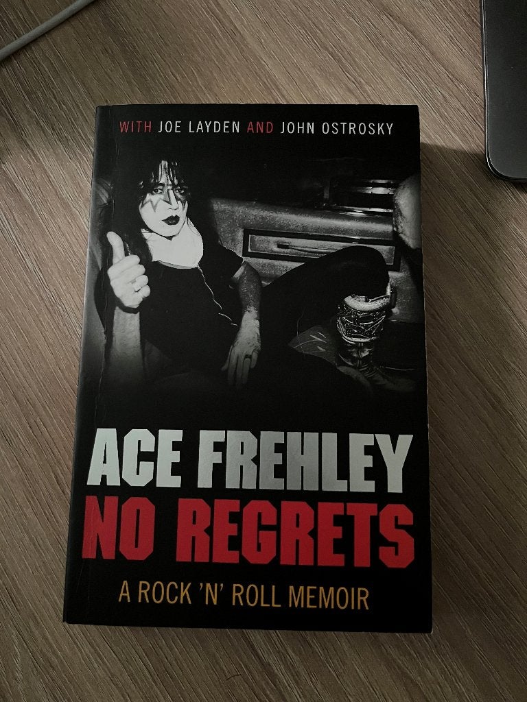ace frehley-no regrets boek, Ophalen of Verzenden, Zo goed als nieuw, Artiest