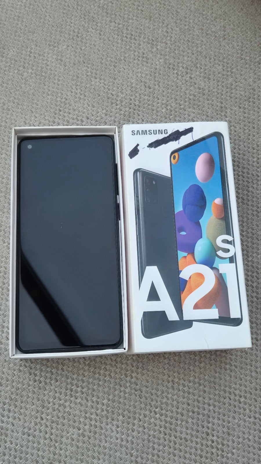 GSM Galaxy A21s Samsung 64GB zwart, Gebruikt, Zwart, Ophalen of Verzenden, 64 GB