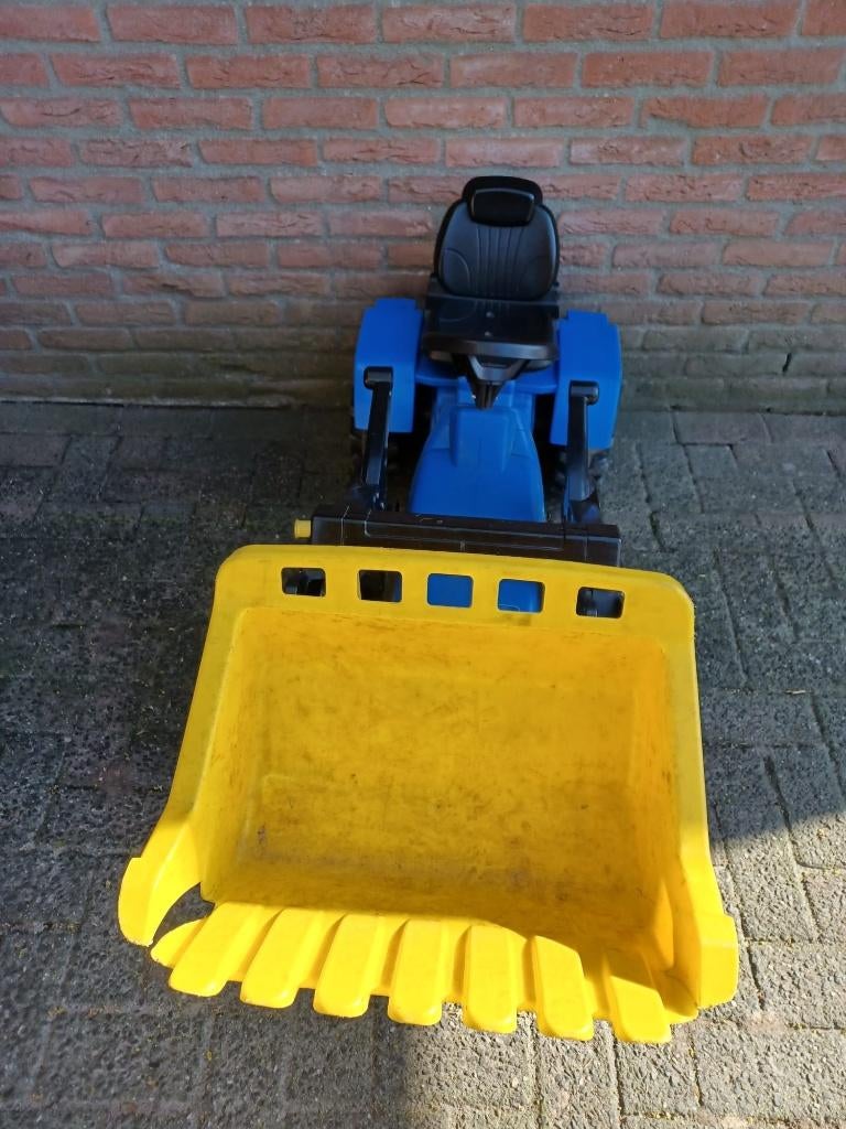 Traptractor met voorlader, Kinderen en Baby's, Speelgoed | Buiten | Voertuigen en Loopfietsen, Ophalen, Gebruikt, Trapvoertuig