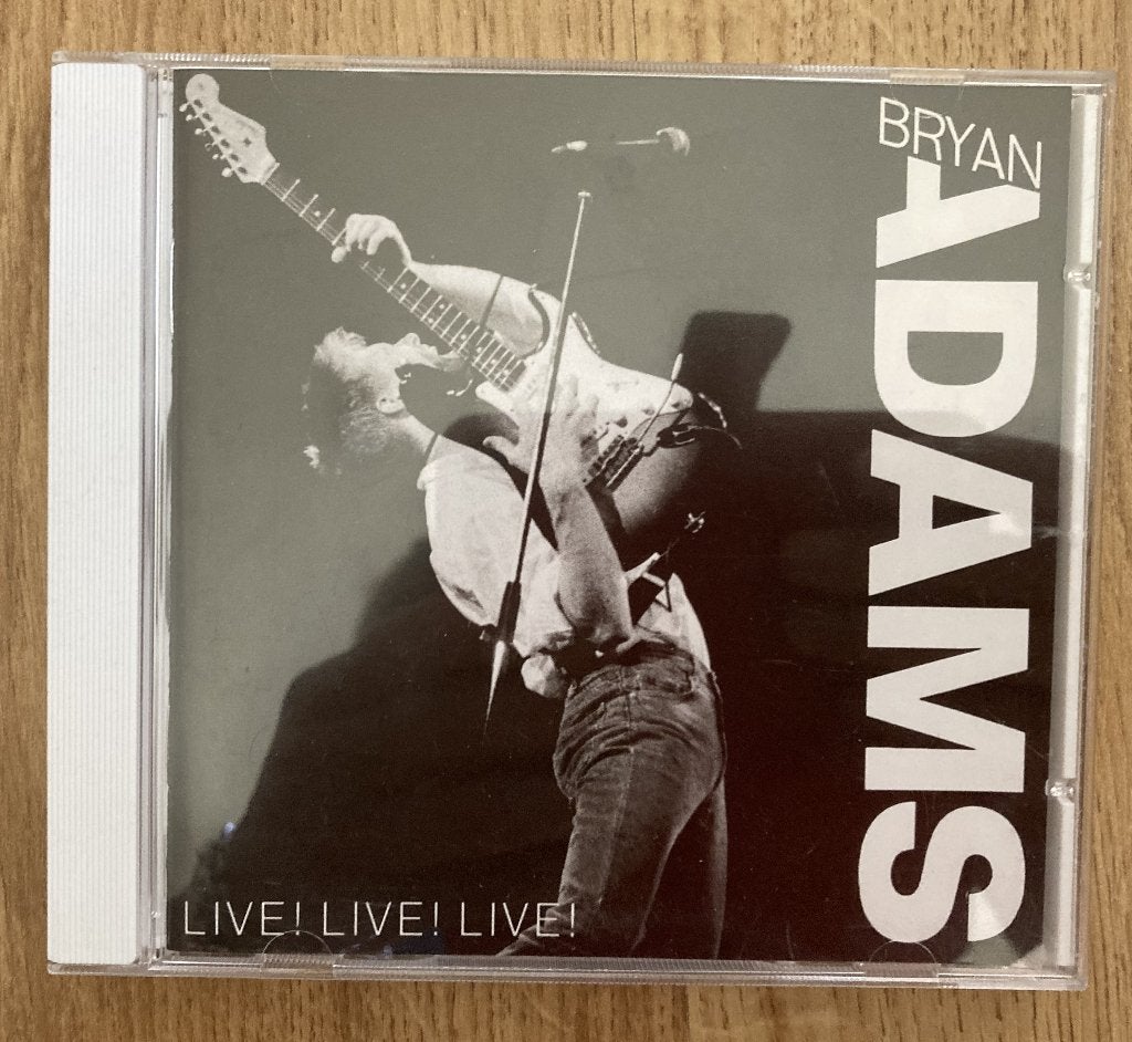 CD Bryan Adams - Live Live Live, Ophalen of Verzenden, Zo goed als nieuw, Poprock, Inclusief doosje