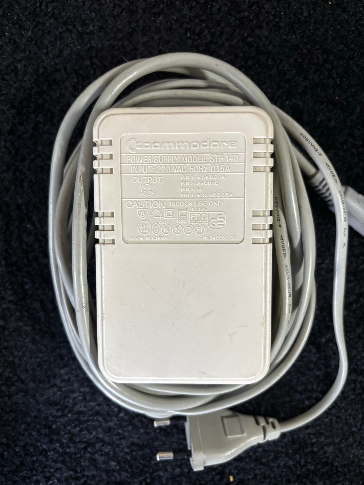 Commodore STP 140 Voeding - Vintage Computer Adapter, Computers en Software, Ophalen of Verzenden