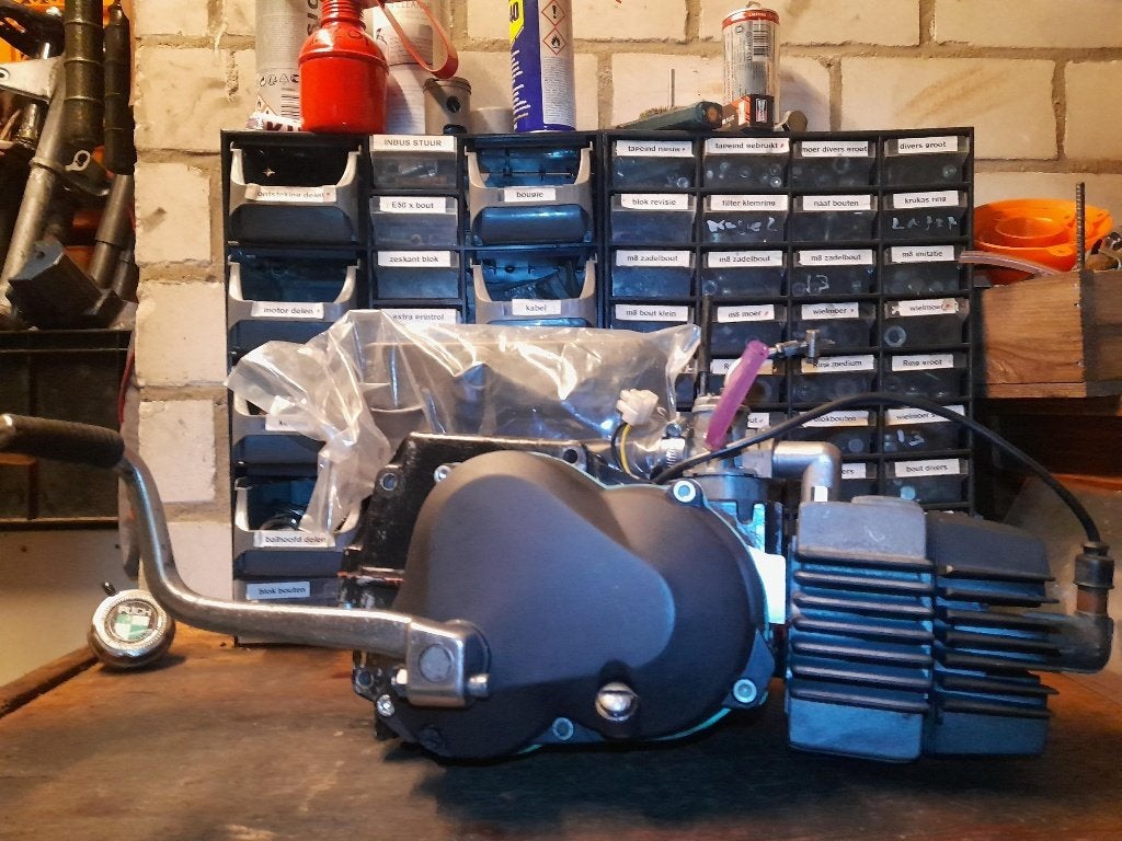 Puch Maxi gereviseerd Mk 65 kickstartblok, Ophalen, Zo goed als nieuw