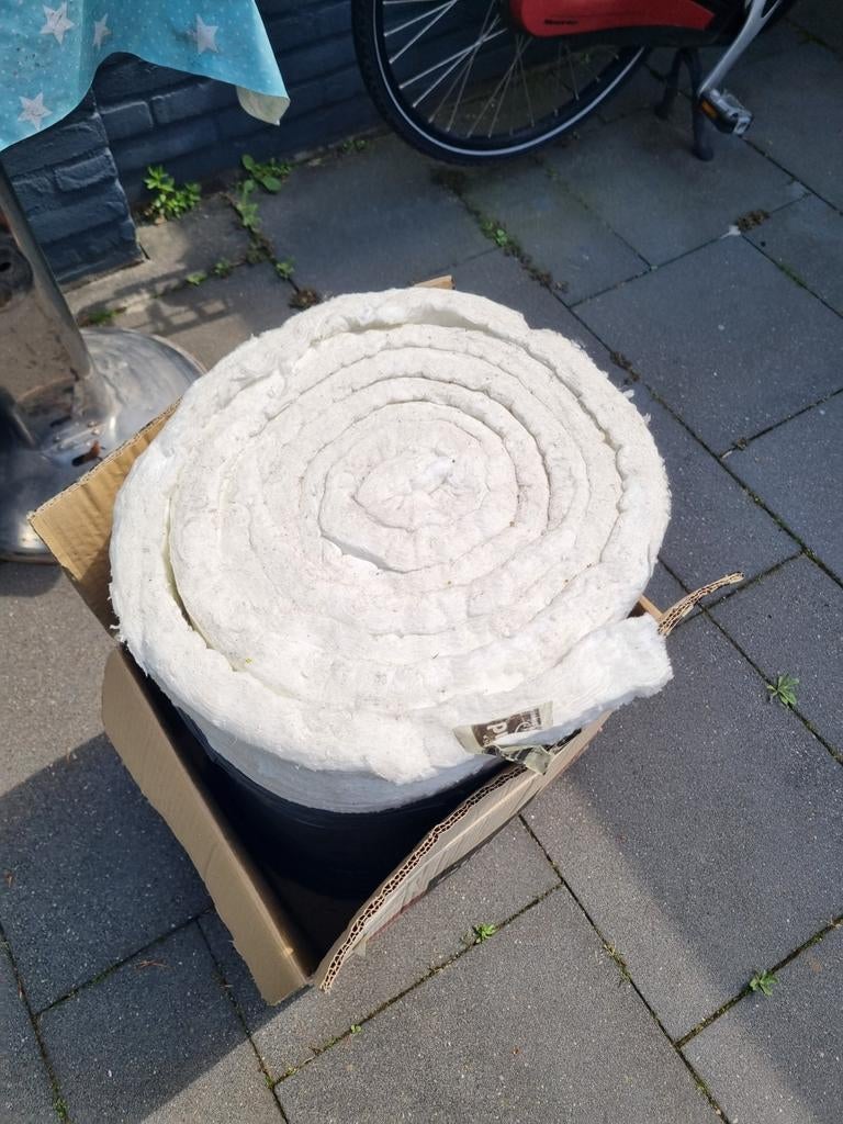 Rol isolatie - hittebestendig, Dakisolatie, 4 tot 8 cm, Nieuw, Ophalen of Verzenden
