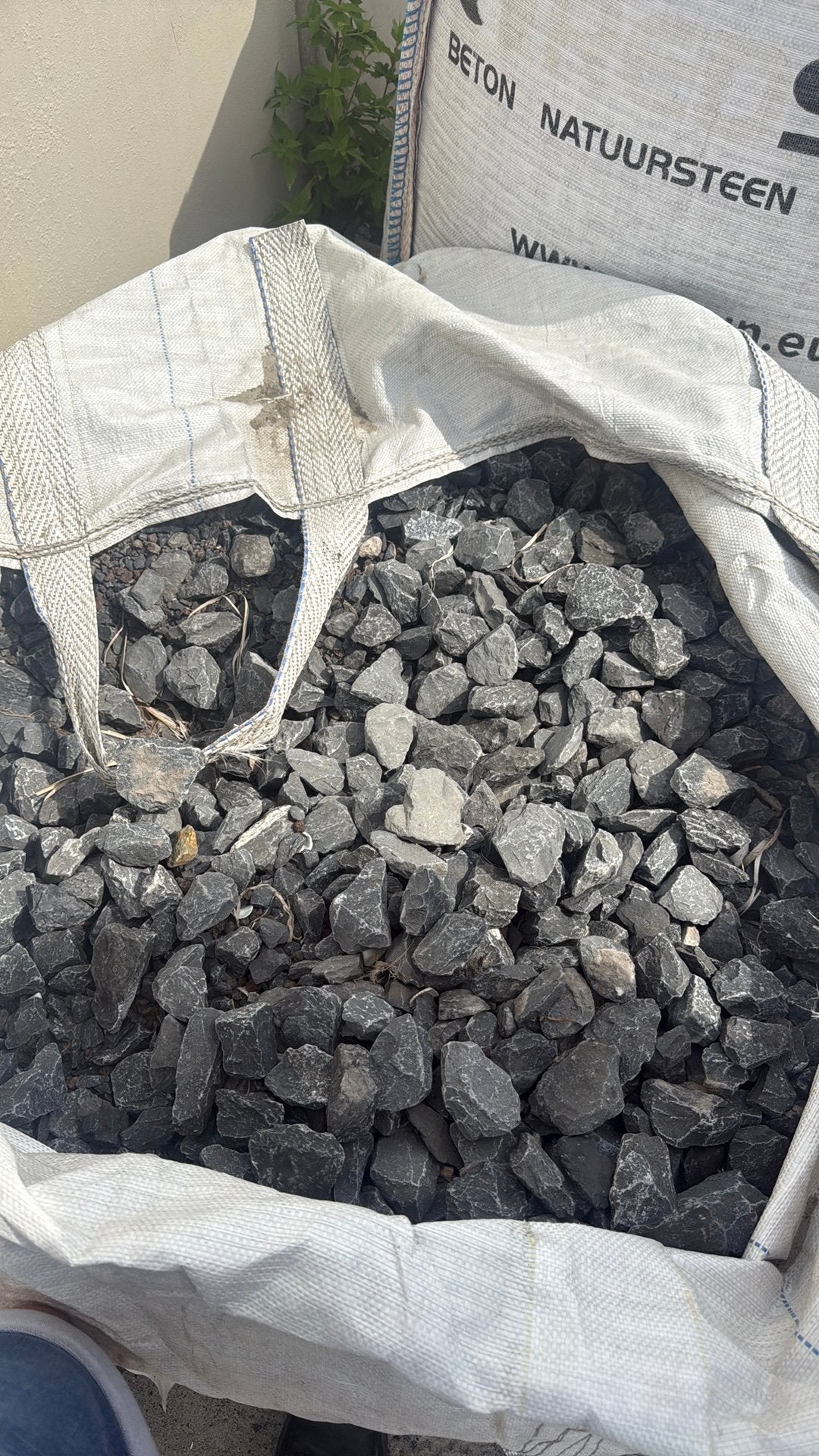 Minibag Ardenner, Tuin en Terras, Grind, Keien en Split, Ophalen, Zo goed als nieuw