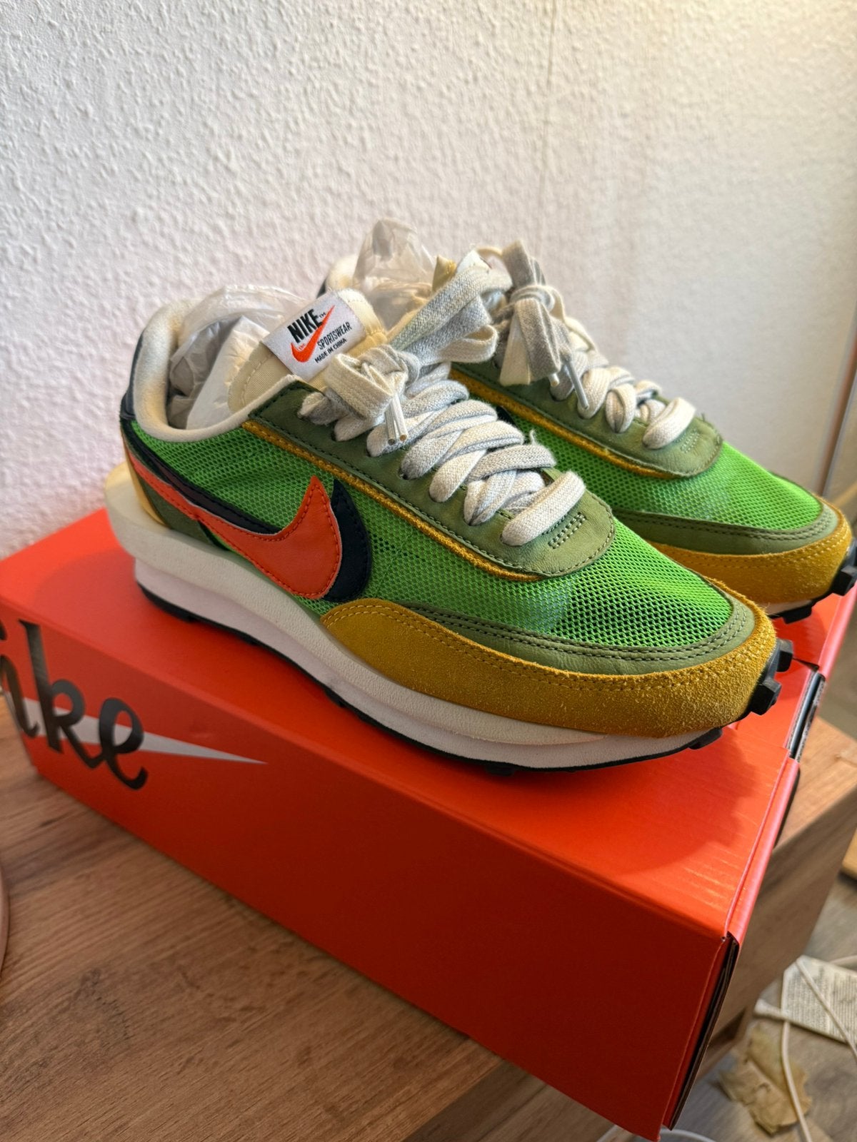 Nike x Sacai 38,5, Overige kleuren, Ophalen of Verzenden, Sneakers of Gympen, Zo goed als nieuw