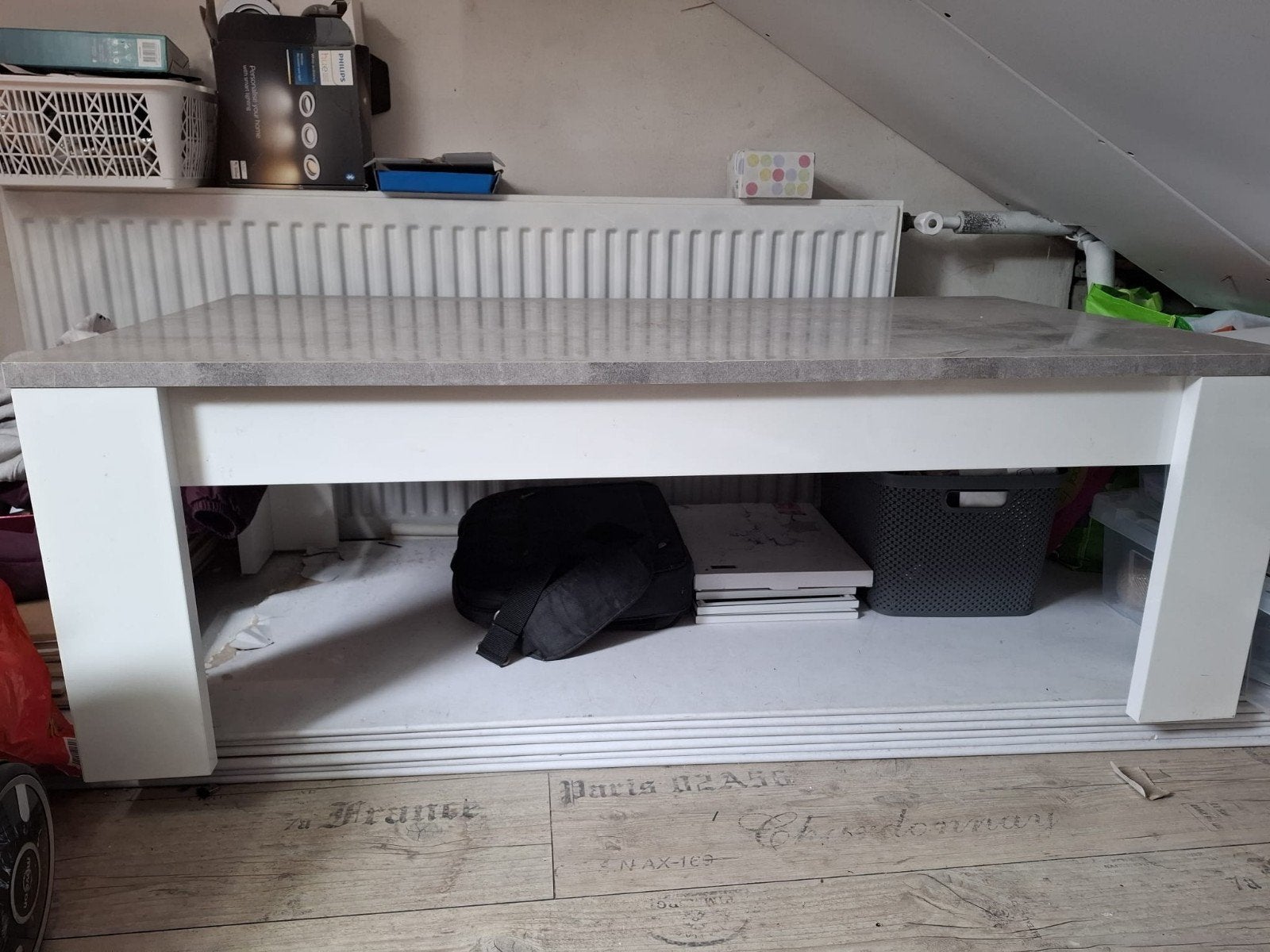 Salontafel, Ophalen