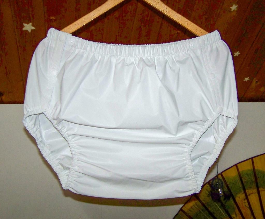 plastic broek model schweden wit creme., Diversen, Verpleegmiddelen, Verzenden, Nieuw