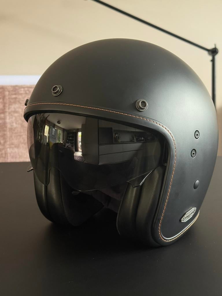 Scorpion Exo Belfast motorhelm met ingebouwd vizier, xxl, Motoren, Overige merken, Heren, Ophalen of Verzenden, XXL