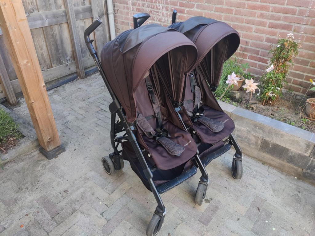 Maxi-Cosie Tweeling buggy T.E.A.B., Kinderen en Baby's, Buggy's, Ophalen, Gebruikt, Maxi-Cosi